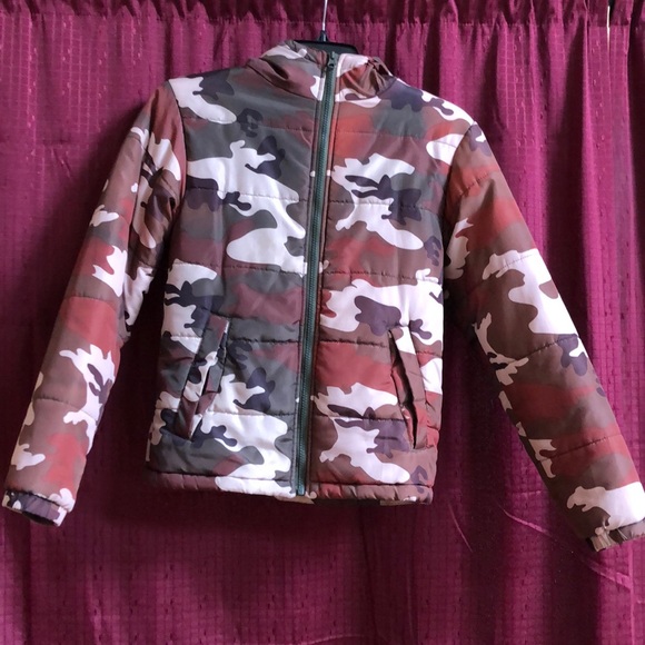 Boys camo jacket - Picture 1 of 4